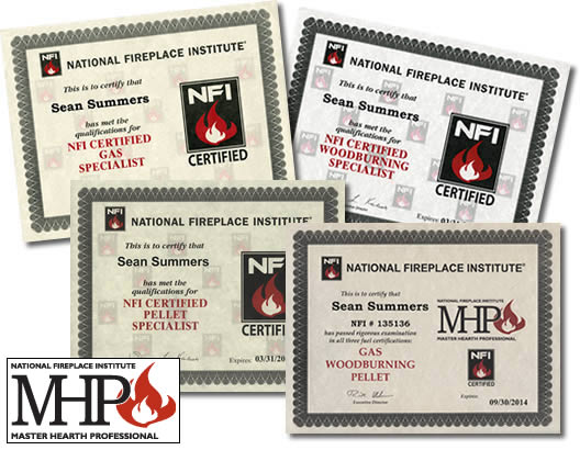 NFI Master Hearth Professionals (MHP) Certified